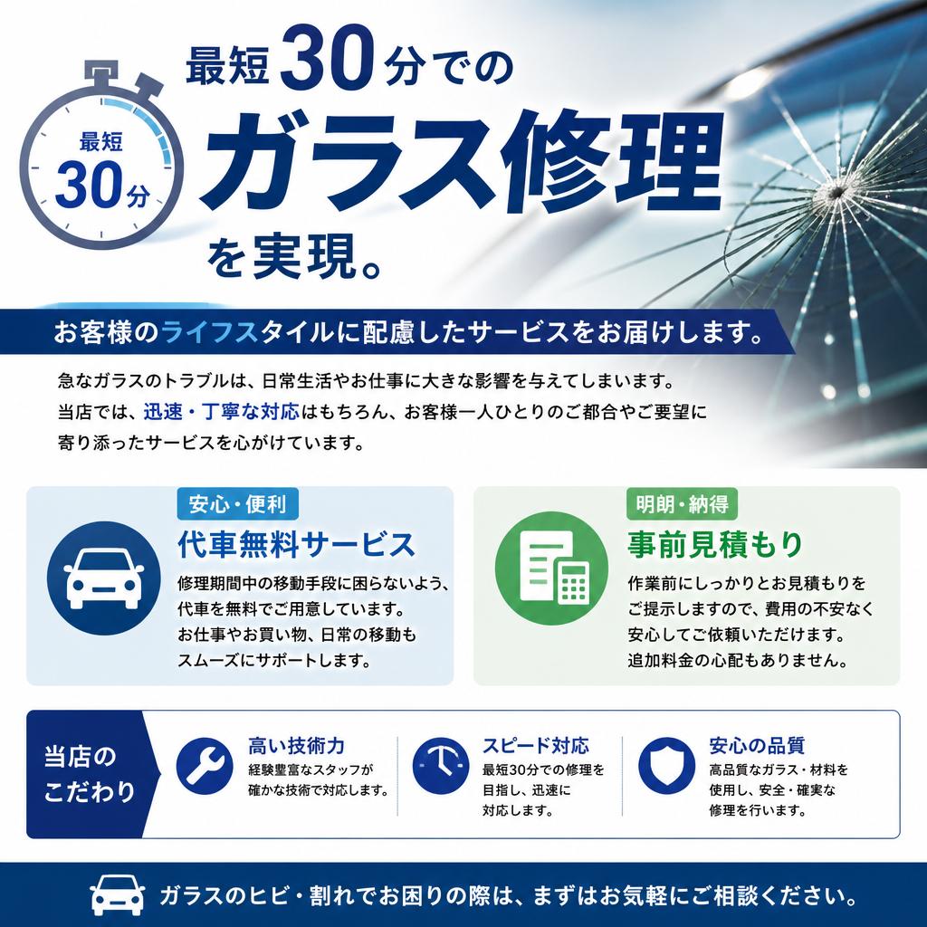 迅速対応のサービス内容